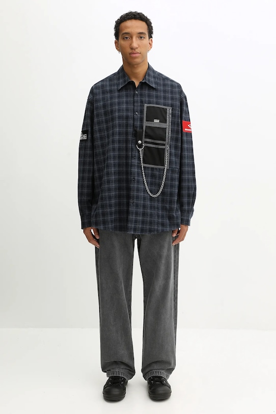 Martine Rose koszula bawełniana Wallet 477WS32527