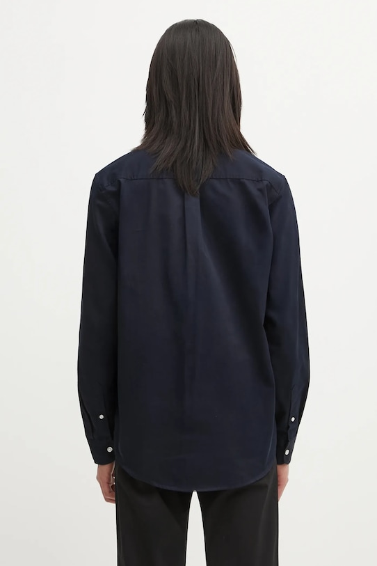 Odzież Carhartt WIP koszula bawełniana L/S Madison Shirt I023339.0COXX granatowy