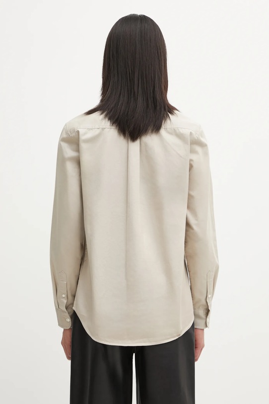 Odzież Carhartt WIP koszula bawełniana L/S Madison Shirt I023339.2V4XX beżowy