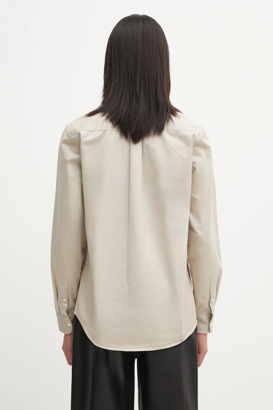 Odzież Carhartt WIP koszula bawełniana L/S Madison Shirt I023339.2V4XX beżowy