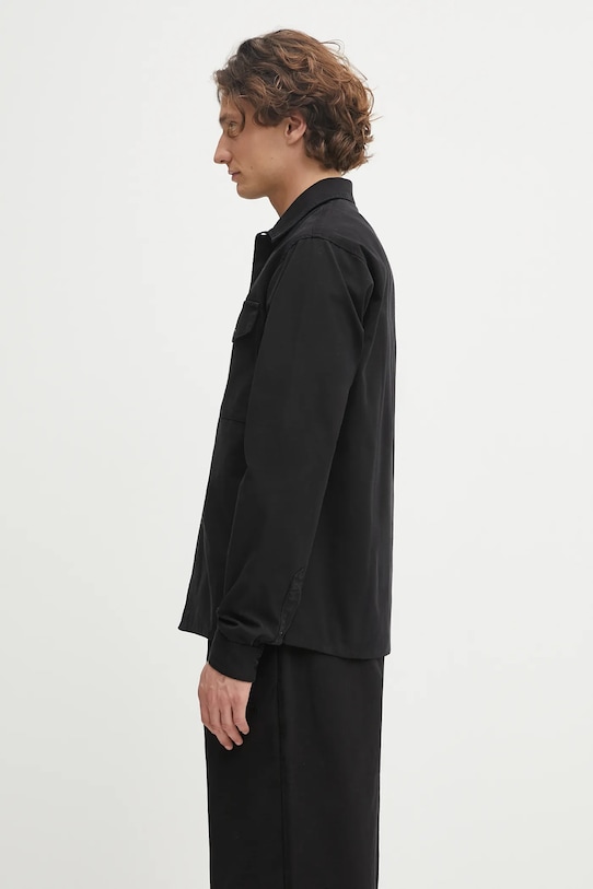 No Problemo koszula bawełniana Mini Problemo Work Shirt NP4011504 czarny AW25