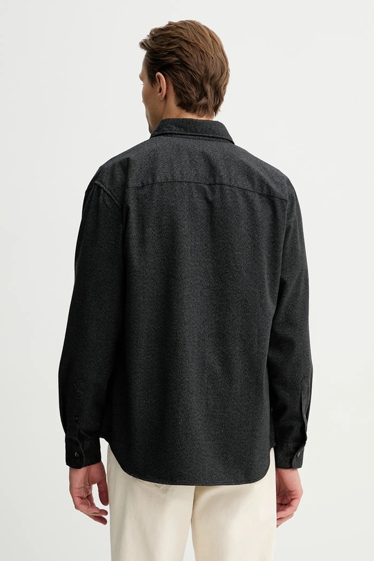 Odzież Abercrombie & Fitch koszula KI125.5261.900 czarny