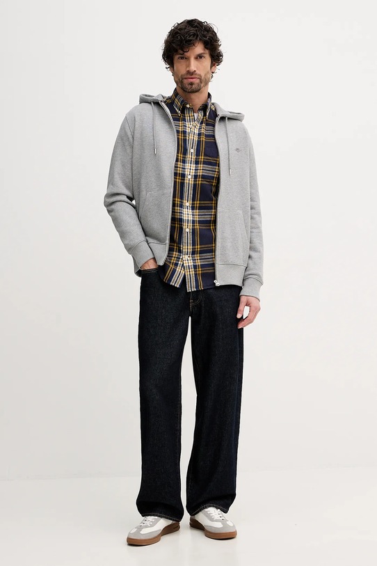 Gant koszula bawełniana 3250243 granatowy AW25