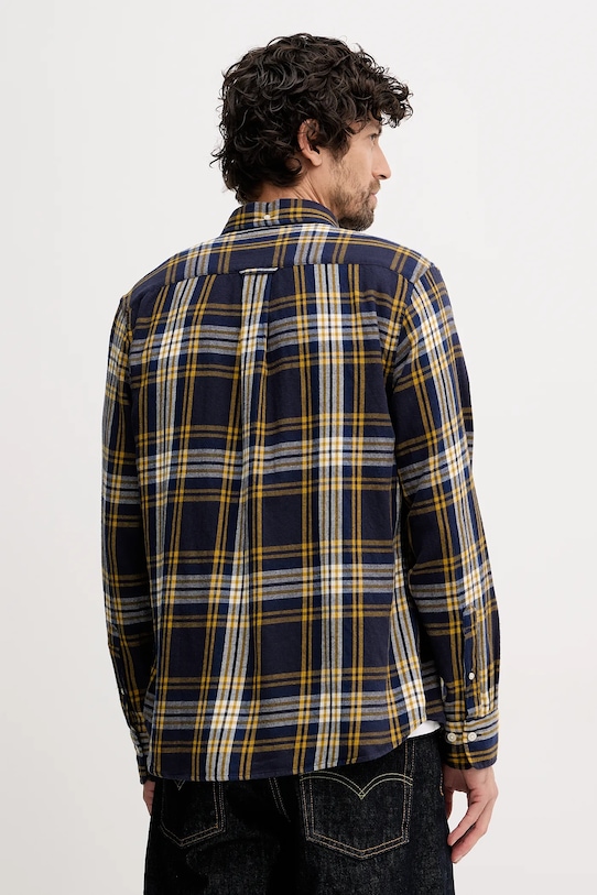 Odzież Gant koszula bawełniana 3250243 granatowy