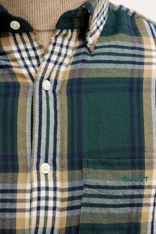 Gant koszula bawełniana zielony 3250243