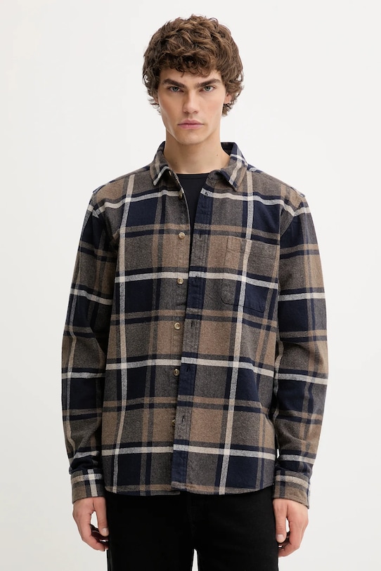 Les Deux cămadă din bumbac Jeremy cu modele bleumarin 1000830