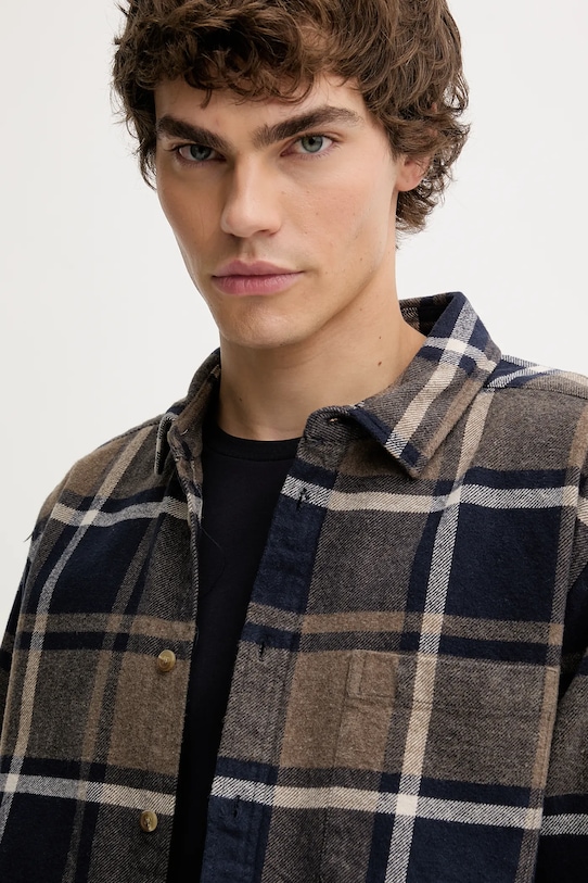 Les Deux cămadă din bumbac Jeremy bleumarin 1000830