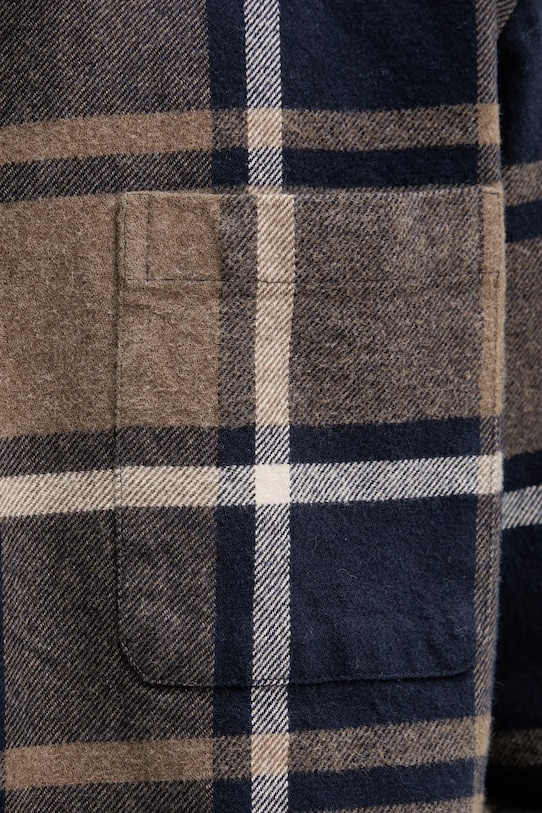 Les Deux cămadă din bumbac Jeremy 1000830 bleumarin