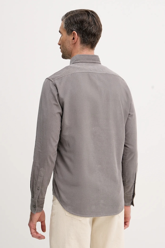 Oblečení Manšestrová košile United Colors of Benetton 5T98UQ066 šedá