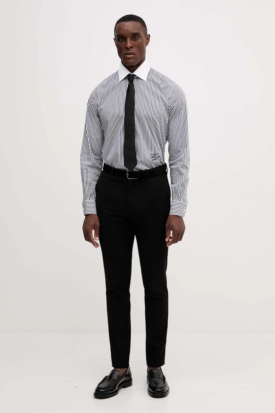 Košeľa Karl Lagerfeld 554603.605116 modrá AW25