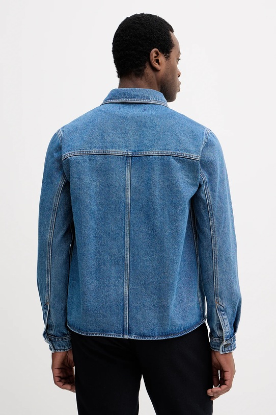 Odzież Trussardi koszula jeansowa 54038000018N niebieski