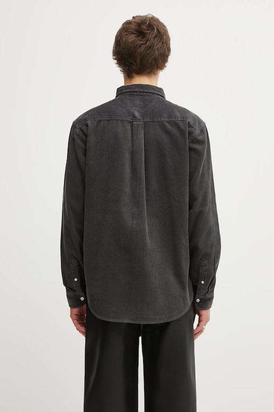 Oblečenie Menčestrová košeľa Carhartt WIP L/S Madison Cord I029958.2F9XX sivá