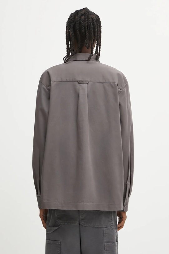 Odzież Carhartt WIP koszula L/S Craft I033814.33CXX szary