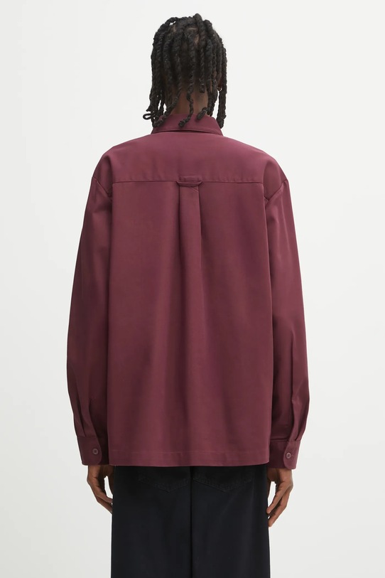 Odzież Carhartt WIP koszula L/S Craft I033814.33KXX bordowy