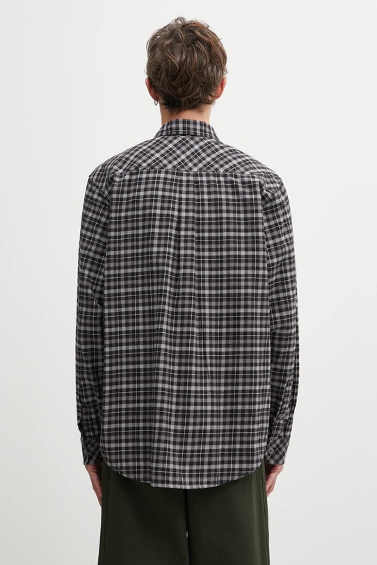 Odzież Carhartt WIP koszula bawełniana L/S Widmark I035326.35QXX szary