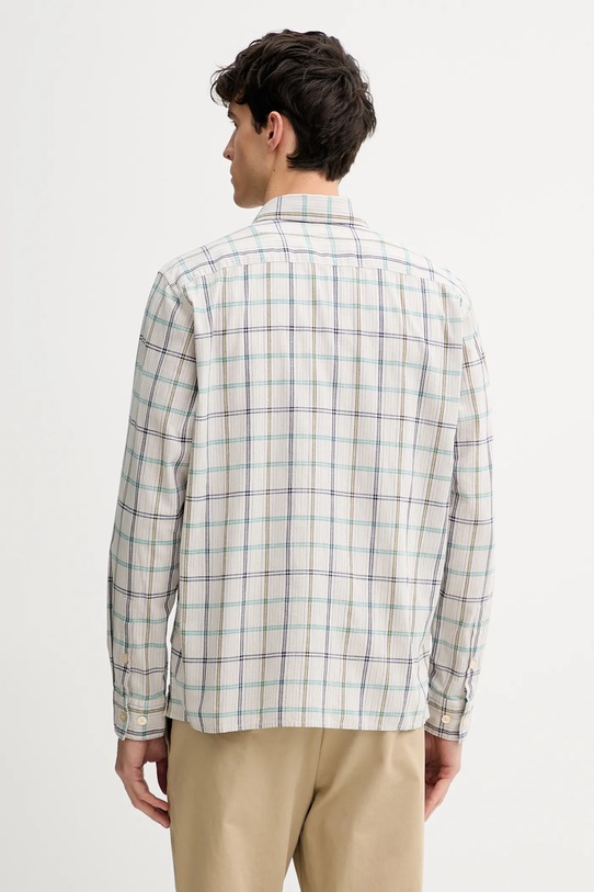 Odzież Marc O'Polo koszula bawełniana 526724542108 szary