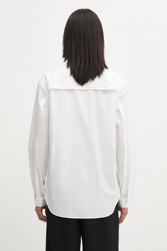 Ρούχα Βαμβακερό πουκάμισο Undercover UC2E4405 λευκό