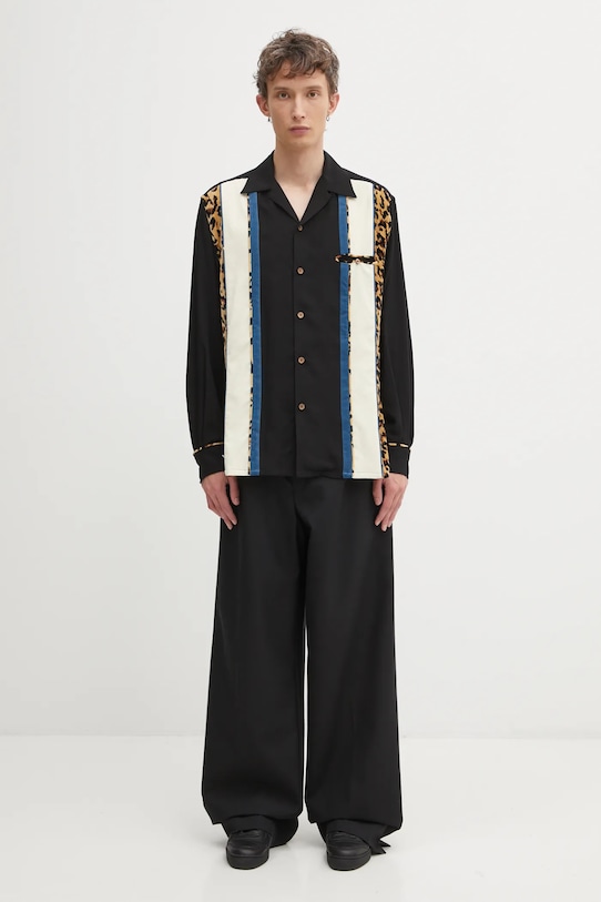 Wacko Maria koszula Switching 25FW.WMS.OC08 czarny