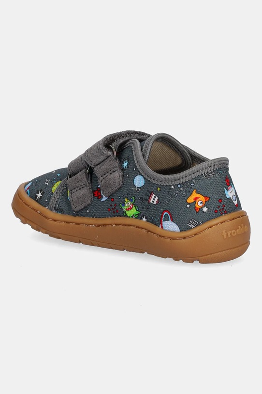 CHLAPEC Dětské papuče Froddo BAREFOOT WOOLY G1700422.21.24 šedá