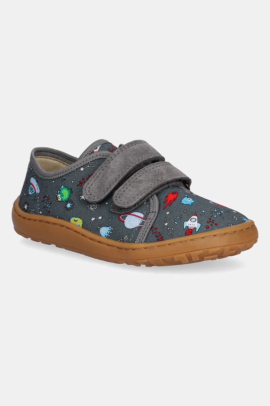 Detské papuče Froddo BAREFOOT WOOLY sivá G1700422.25.30