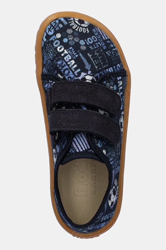 Froddo gyerek papucs BAREFOOT WOOLY kék G1700422.25.30