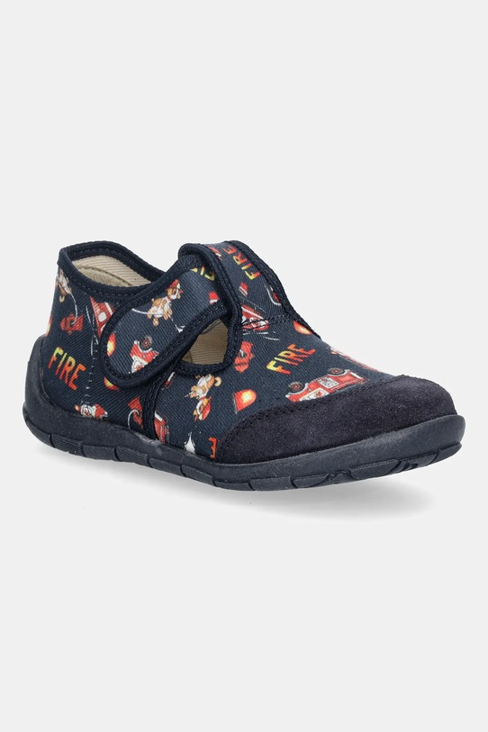 Dječje papuče Froddo CLASSIC SLIPPERS mornarsko plava G1700430.25.30