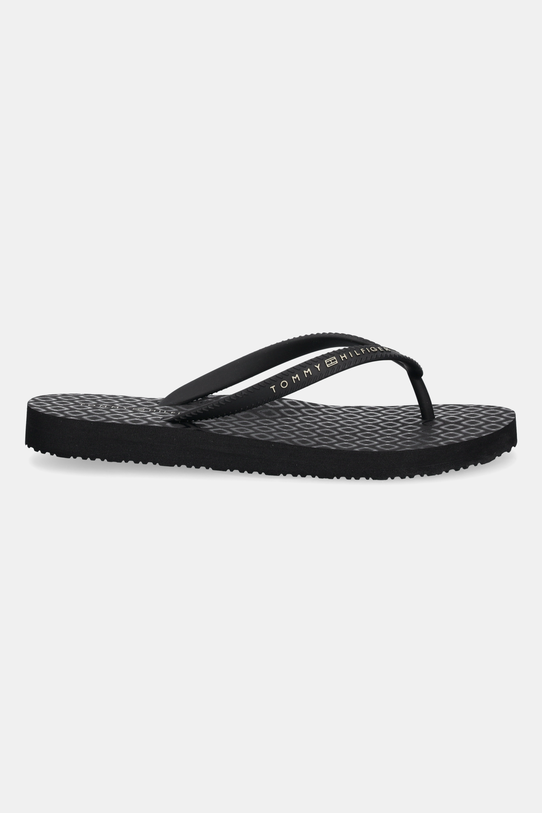 Šľapky Tommy Hilfiger HILFIGER STRAP BEACH SANDAL FW0FW08736 čierna AW25