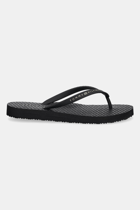 Σαγιονάρες Tommy Hilfiger HILFIGER STRAP BEACH SANDAL FW0FW08736 μαύρο AW25