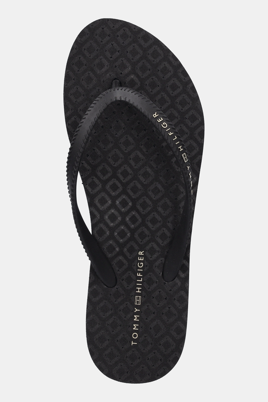 Šľapky Tommy Hilfiger HILFIGER STRAP BEACH SANDAL čierna FW0FW08736