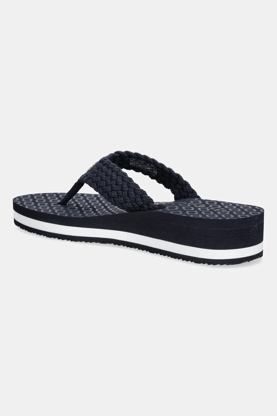 Παπούτσια Σαγιονάρες Tommy Hilfiger TH CROCHET MID BEACH SANDAL FW0FW08737 σκούρο μπλε