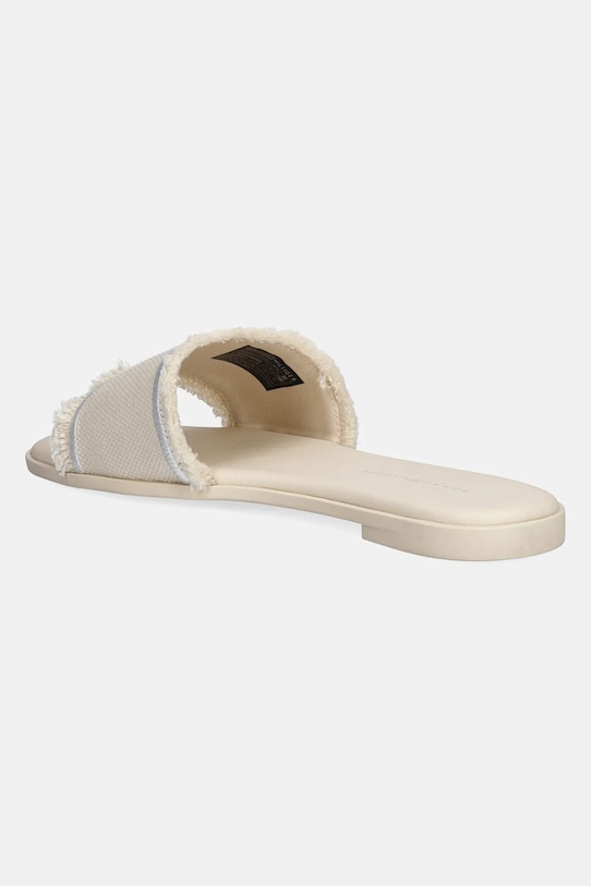 Взуття Шльопанці Tommy Hilfiger FRINGE CANVAS FLAT SANDAL FW0FW08908 бежевий