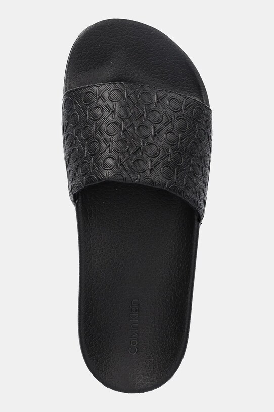 Šľapky Calvin Klein Jeans POOL SLIDE MONO čierna HW0HW02541