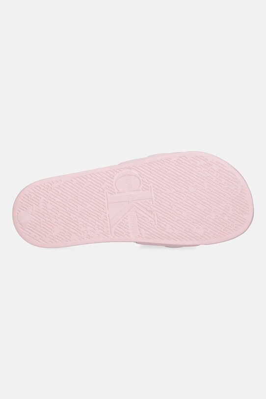 Calvin Klein Jeans klapki SLIDE PU HF MG YW0YW01879 różowy