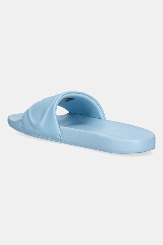 Obuwie Calvin Klein Jeans klapki SLIDE PU HF MG YW0YW01879 niebieski