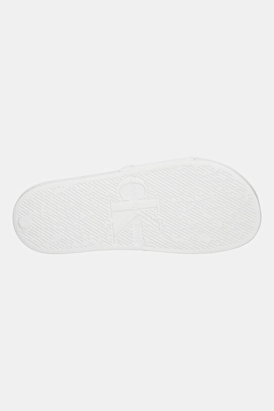 Шльопанці Calvin Klein Jeans SLIDE MONOGRAM WN LOGO CK YW0YW01967 бежевий