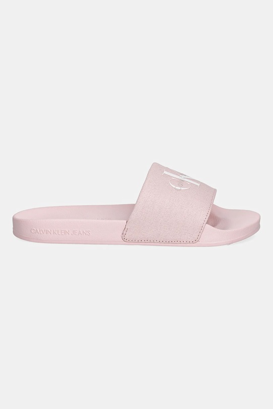 Calvin Klein Jeans papuci SLIDE MONOGRAM WN LOGO CK YW0YW01967 roz AW25