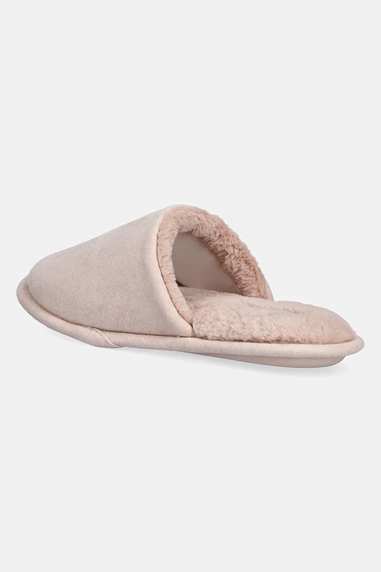 Obuwie Tommy Hilfiger kapcie TH SOFT HOUSE SHOE FW0FW08853 beżowy