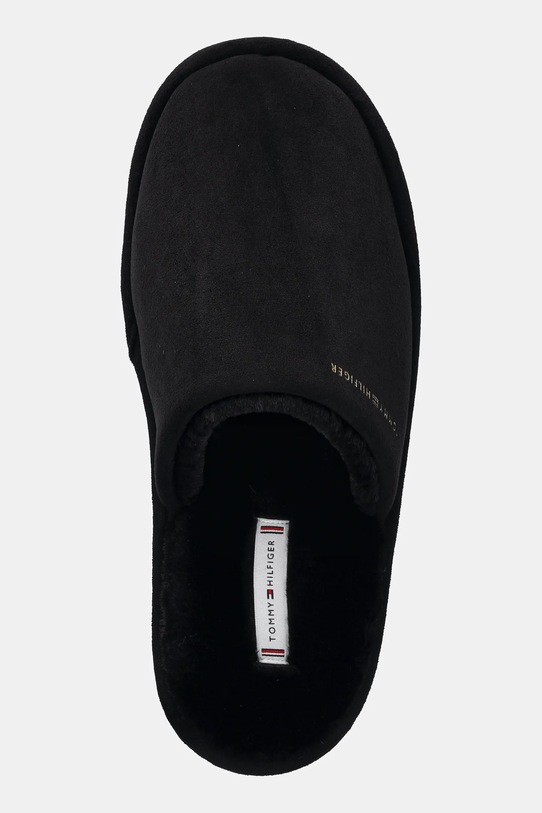 Tommy Hilfiger kapcie TH SOFT HOUSE SHOE czarny FW0FW08853