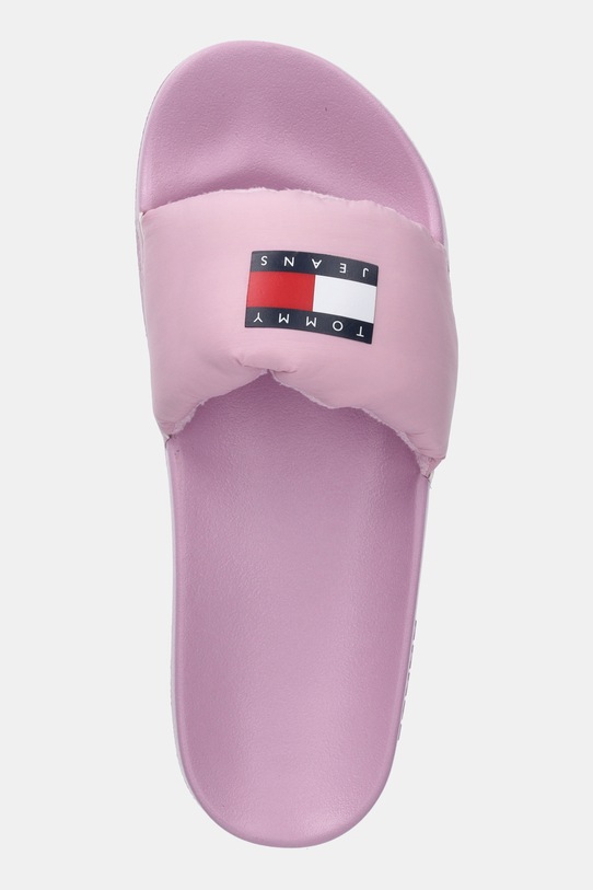 Tommy Jeans klapki TJW COMFY POOL SLIDE różowy EN0EN02854