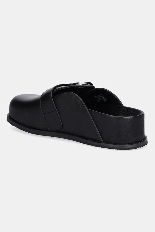 Încălțăminte MICHAEL Michael Kors papuci de piele Jaden 40T5JDFP1L.001 negru