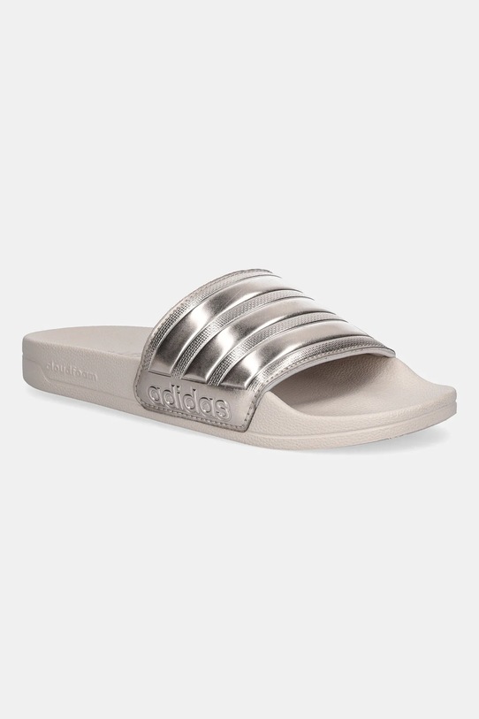 adidas ciabatte slide Adilette Shower flat argento JP5188