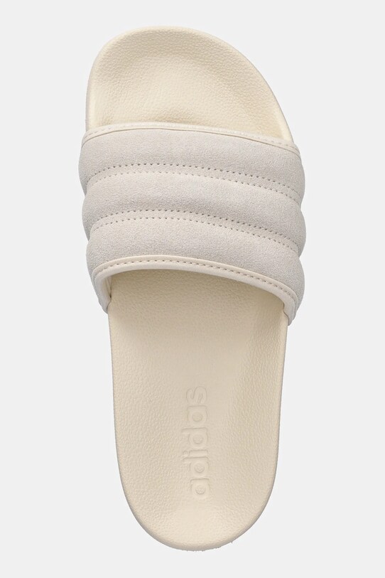 adidas klapki zamszowe Adilette Noshower beżowy JP5191