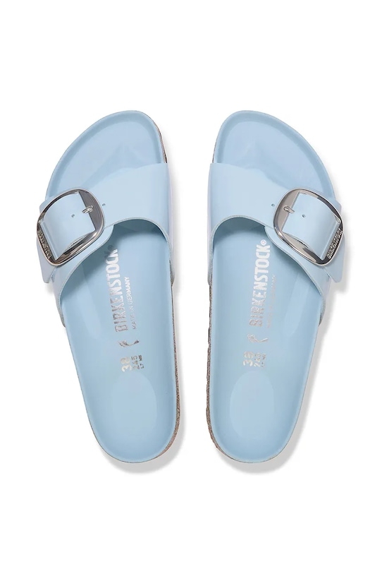 Шльопанці Birkenstock Madrid Big Buckle блакитний 1030364