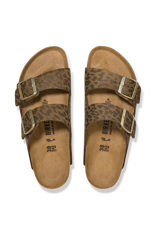 Obuwie Birkenstock klapki Arizona 1030586 zielony