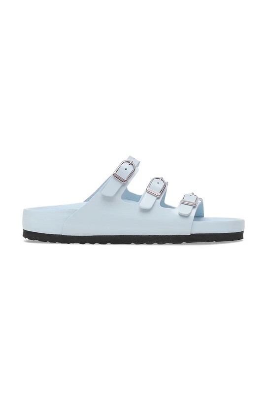 Kožené pantofle Birkenstock Florida EXQ D-Buckle přírodní kůže modrá 1030950