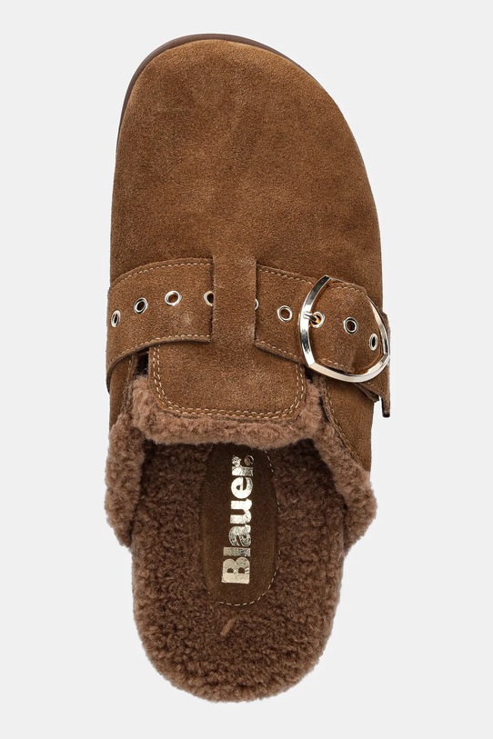 Blauer kapcie zamszowe GLADE brązowy F5GLADE04.SUF
