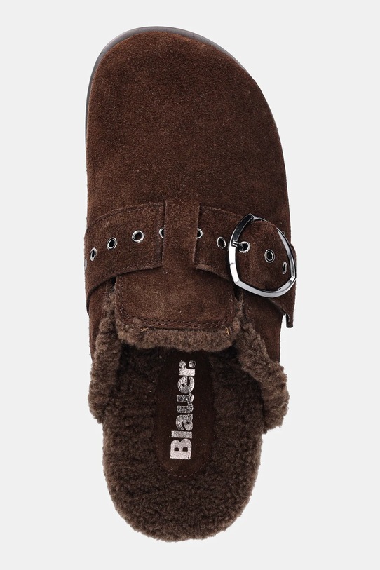 Blauer kapcie zamszowe GLADE brązowy F5GLADE04.SUF