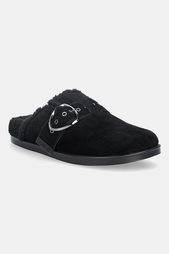 Blauer kapcie zamszowe GLADE czarny F5GLADE04.SUF