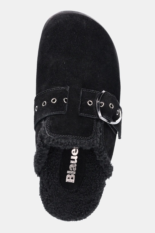 Blauer kapcie zamszowe GLADE czarny F5GLADE04.SUF