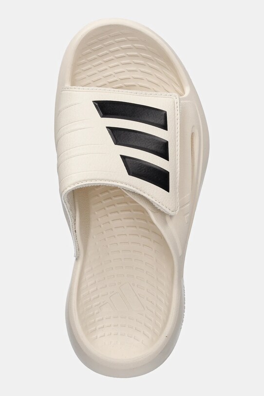 Natikači adidas Lightblaze Slide bež JS3586